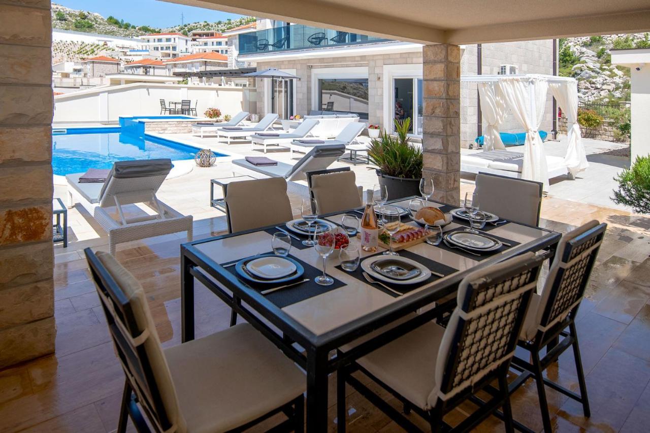 Luxury Villa Miriam With Private Pool And Jet Pool Near Dubrovnik Ivanica Екстер'єр фото