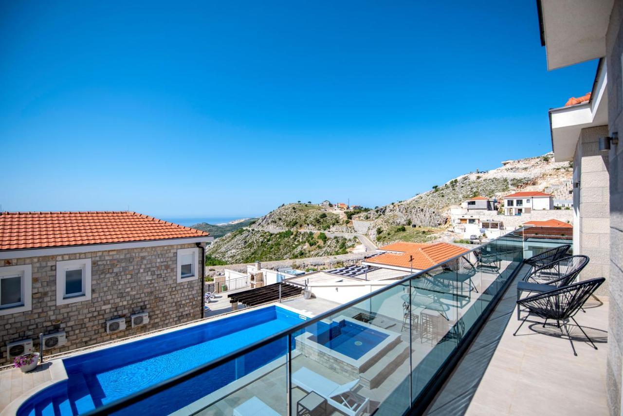 Luxury Villa Miriam With Private Pool And Jet Pool Near Dubrovnik Ivanica Екстер'єр фото